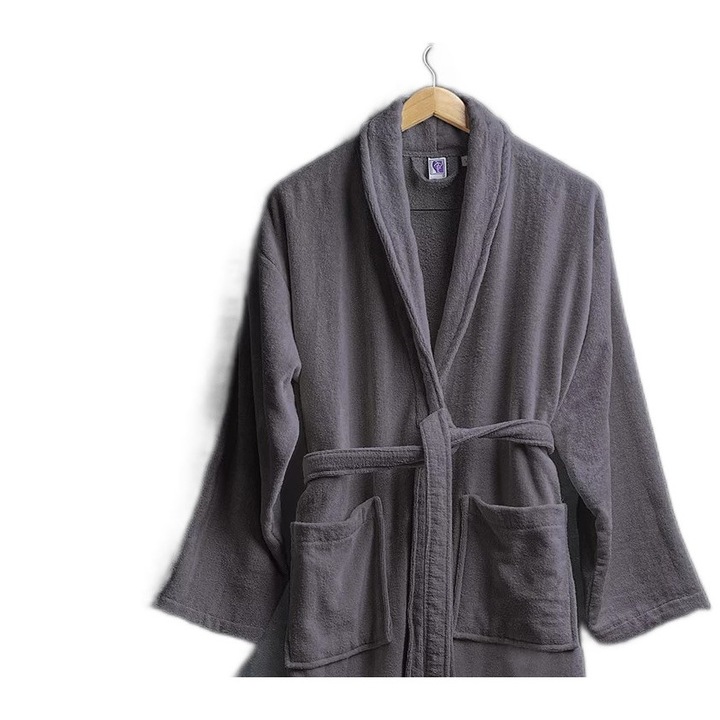 Furdokopeny es SPA Hotel kimono gallerral 100% pamut, unisex, gr./nm