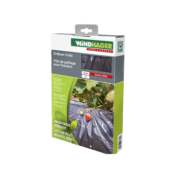 Перфорирано мулчиращо фолио Hydrostab Windhager, 10x1.5 м
