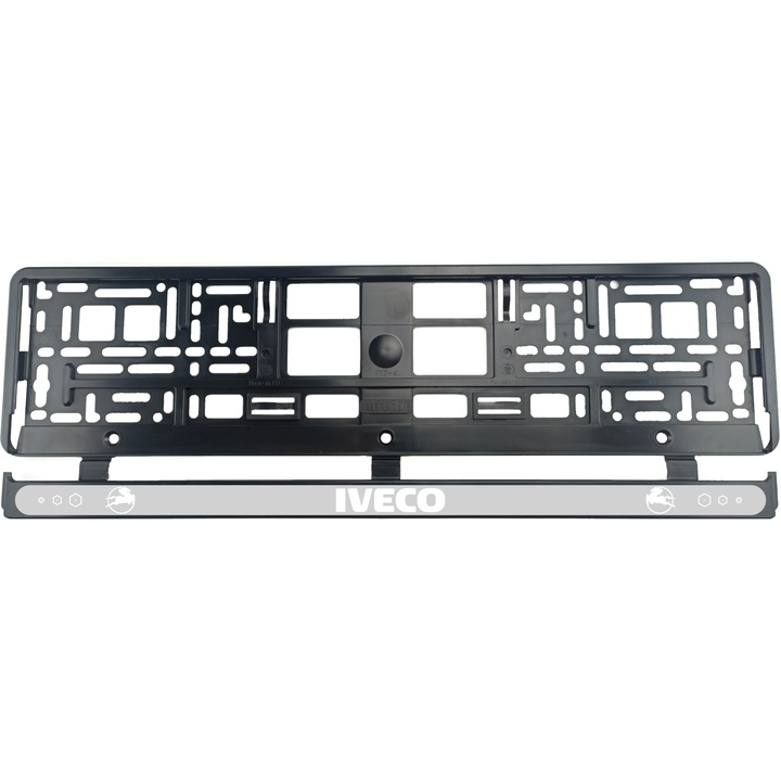 Set 2 bucati, suport numar inmatriculare IVECO V