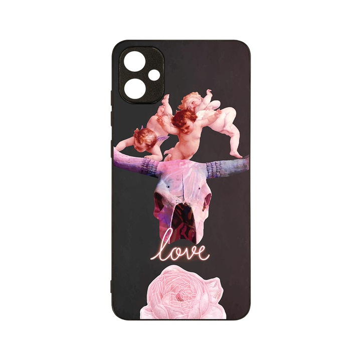 Калъф BestCase® MaxSafe, съвместим със Samsung Galaxy A05, Cupido, HD Colors, противоударен, защита на камерата, повдигнати ръбове за защита на екрана, G 915