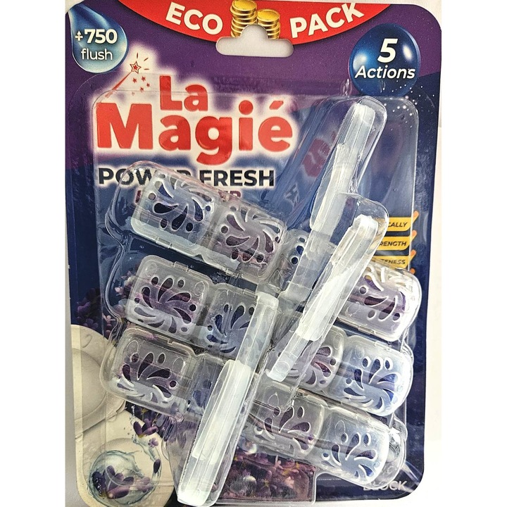 Odorizant wc La MAGIE 3 x 40 Gr LAVANDER