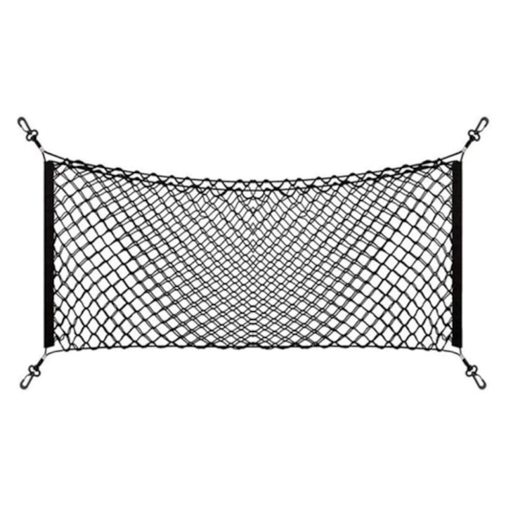 Plasa portbagaj auto pentru fixare bagaje, 120X70 cm