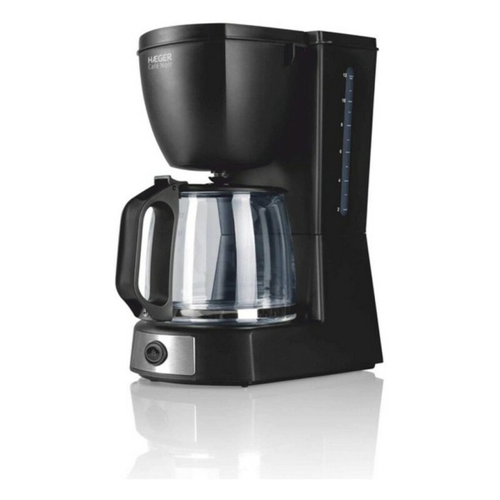 Kávéfőző, Haeger CM-68B.007A, fekete, 680 W