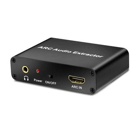 Адаптер HDMI ARC audio Extractor, XGETOP®, конвертор TV към rca ...