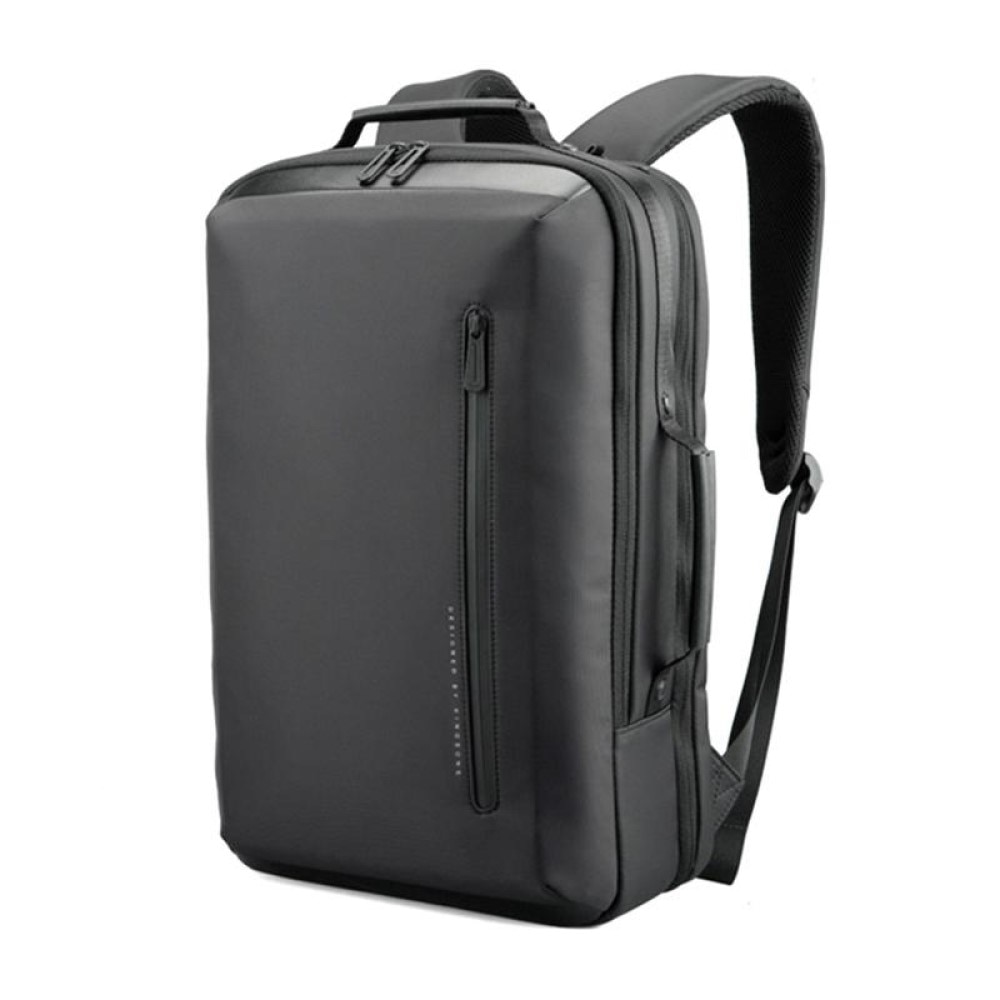 Rucsac laptop 15.6" smart business, impermeabil, cu port de incarcare USB, KINGSONS, 29x18x45.5 cm, Negru