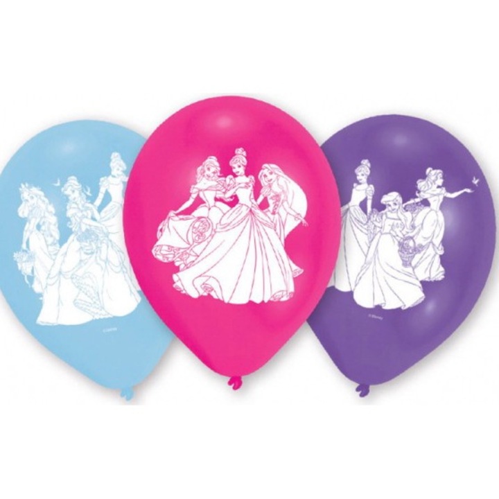 Балон Disney Princesses Dance, 6 части 9 инча (22,8 см)