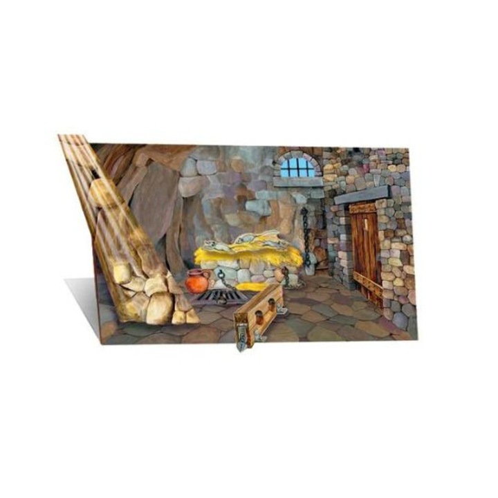 Fundal din fetru - inchisoare pentru flanelograf