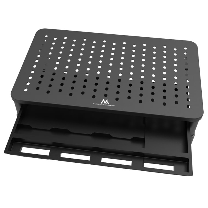 Suport pentru monitor sau laptop Maclean MC-946, 13-32", 37 x 23.5 x 14 cm, 20 kg, negru