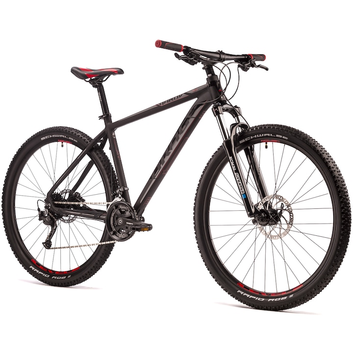 Велосипед MTB Drag 29" Hardy 9.0, Размер M, Черен/Червен