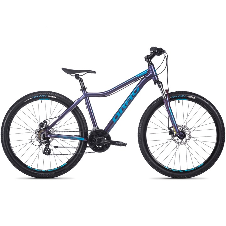 Bicicleta dama MTB Drag 26" Grace 3.0, marime S, mov/albastru
