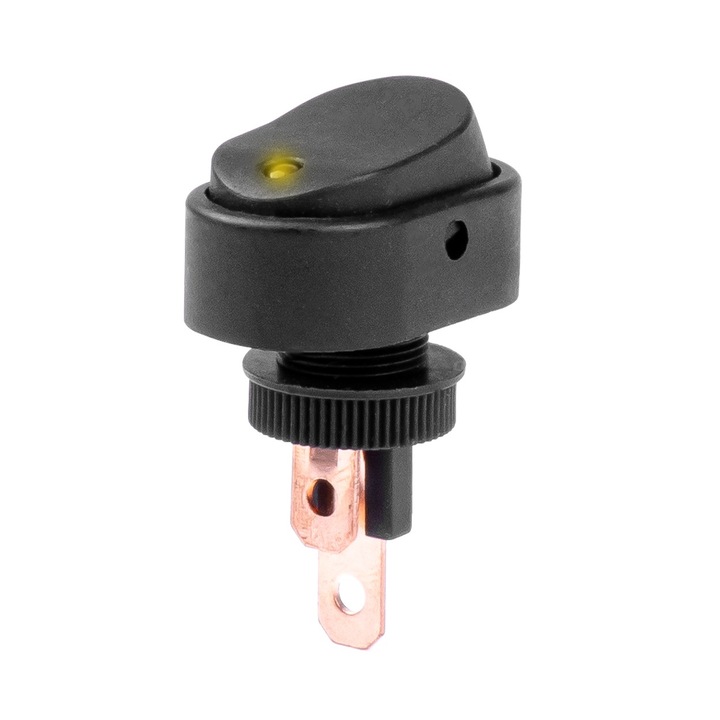 Ключ за включване/изключване 12/24V макс. 30A LED Жълт