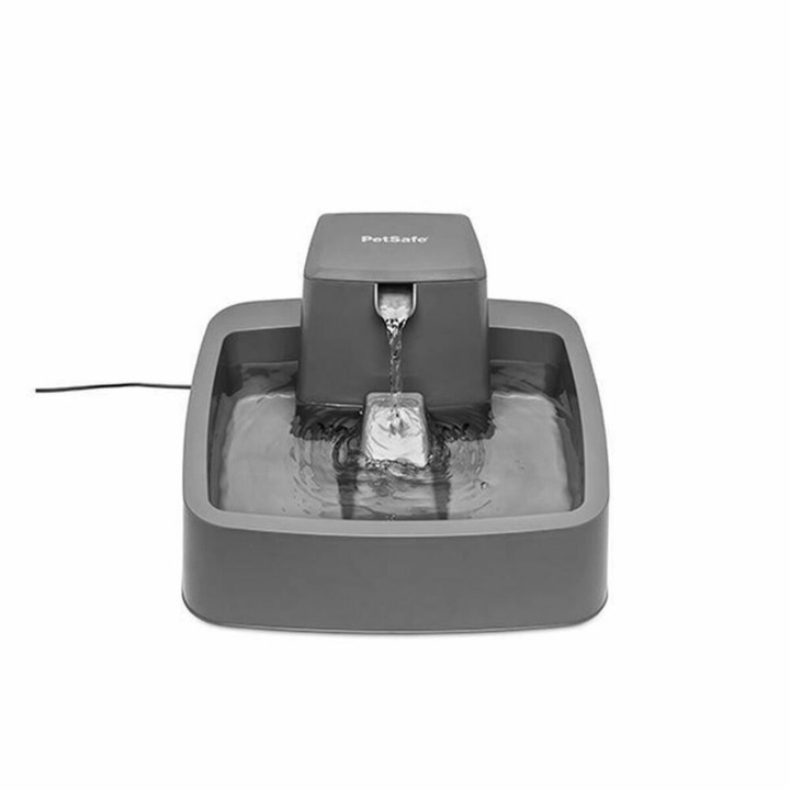 Fantana joaca animale PetSafe, plastic, negru, 1.59kg