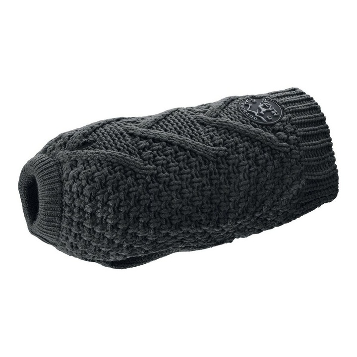 Pulover pentru caini HUNTER Malmo, 100% acrilic, antracit, 25cm