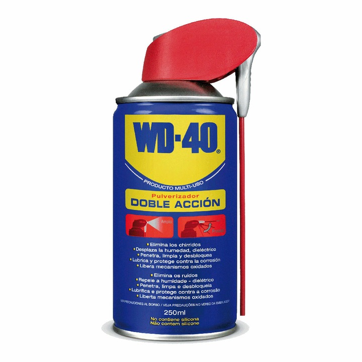Ulei Lubrificante WD-40, actiune dubla, 250ml, cu canula