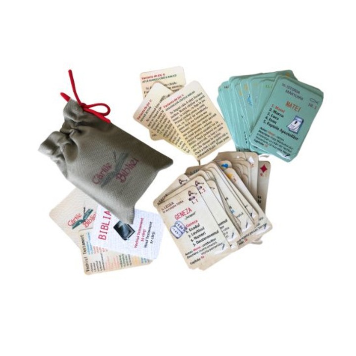 Joc Cartile si autorii Bibliei, 7+, dezvoltare cunostinte