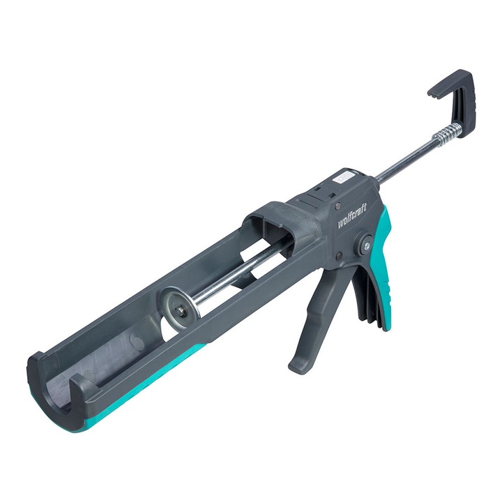 Силиконов пистолет, Wolfcraft, mg 400 ergo, ергономична дръжка, 310 ml