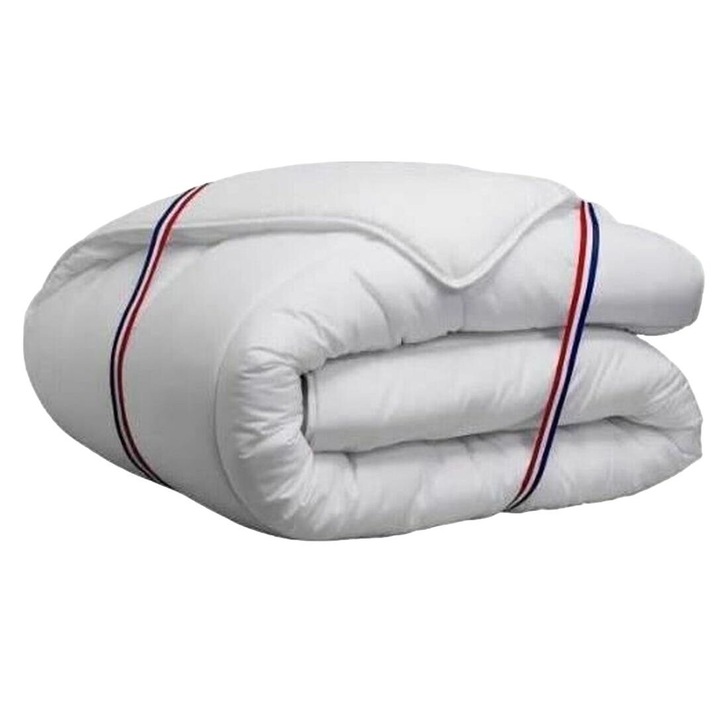 Плитка за завивка Dodo, полиестер, 240x260 см, бяла