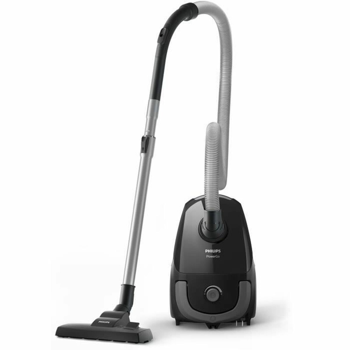 Aspirator, Philips, sac pentru praf, 3L, metal, Multicolor