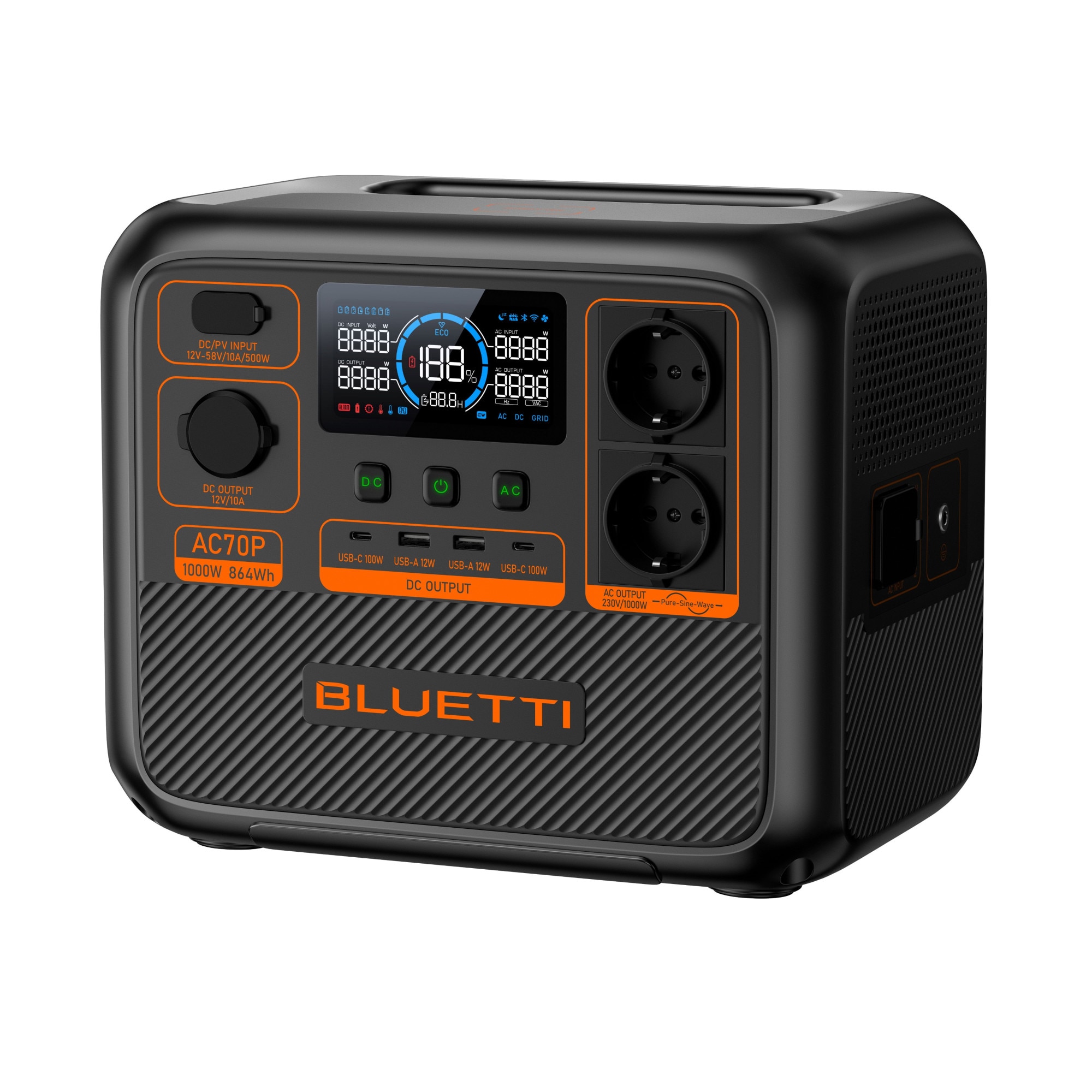 Generator electric portabil, Bluetti AC70P, Modele modernizate Generator electric portabil, Bluetti AC70P, Modele modernizate