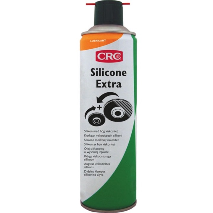 Spray Vaseline cu Silicon CRC Silicone Extra, 500ml