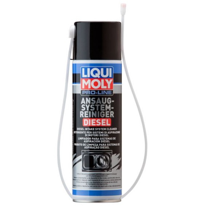 Spray curatare sistem admisie Liqui Moly Intake System Cleaner Diesel Pro-Line 400ml, elimina contaminarea si depunerile in zona de admisie a motorinei si a supapelor de admisie
