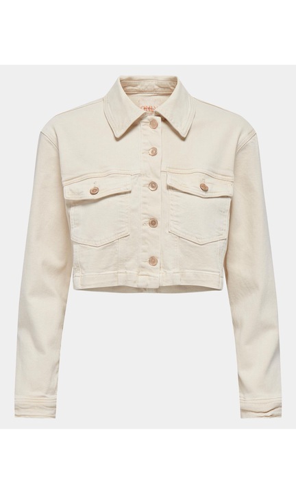 Geaca dama, Only, 303602666, Bej, Bumbac