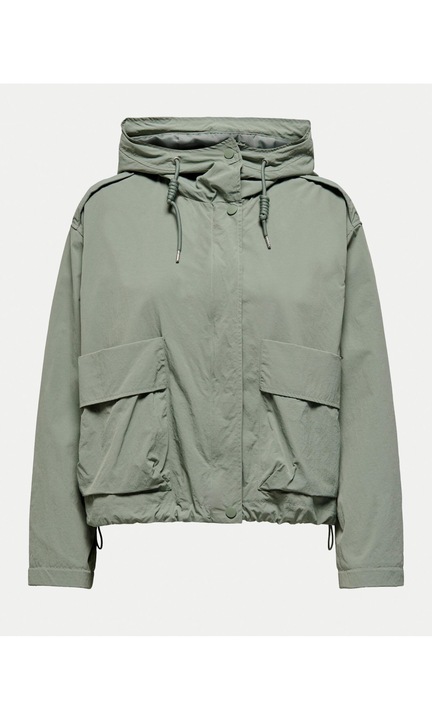 Geaca dama, Only, 303323424, Verde, Nylon
