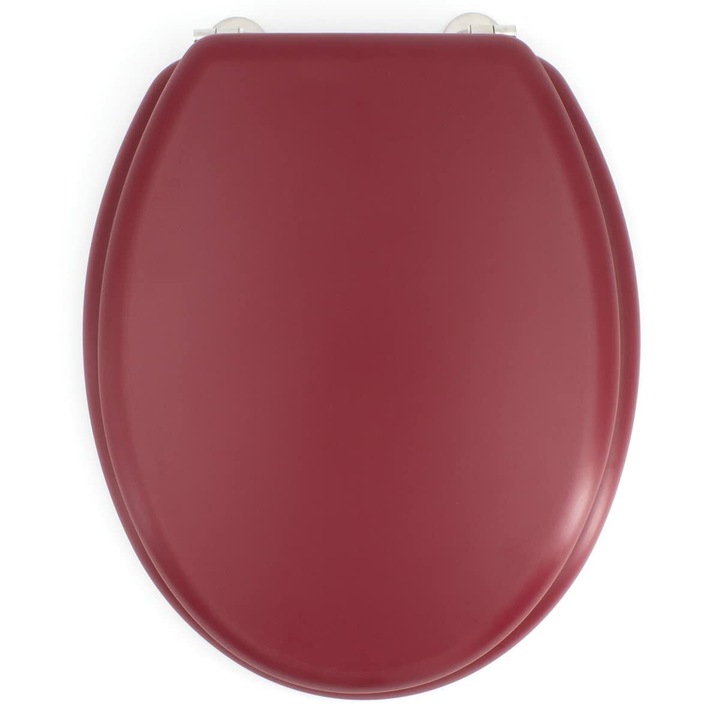 Capac WC Gelco Dolce, Lemn MDF, Bordeaux, Standard