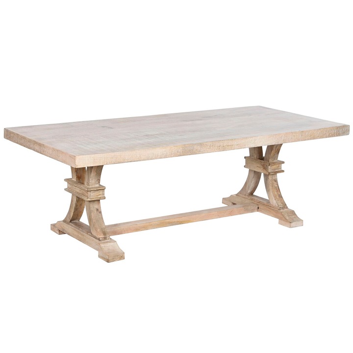 Masuta de cafea Home Esprit, lemn de mango, natur, 150x70x50 cm