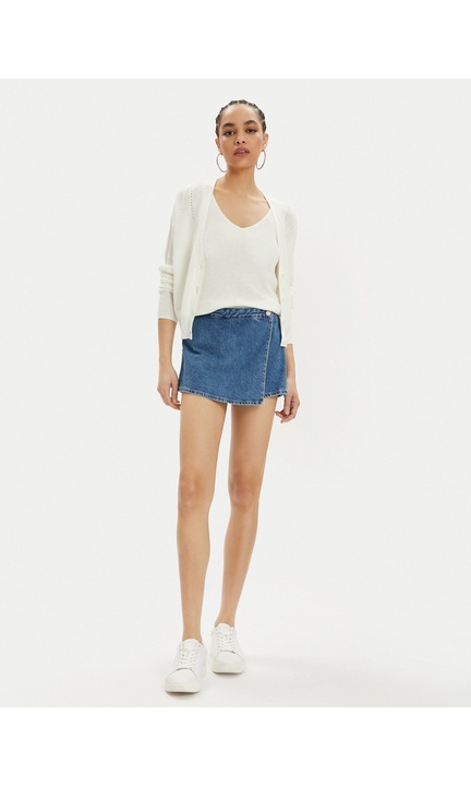 Cardigan dama, Vero Moda, 303613709, Alb, Viscoza