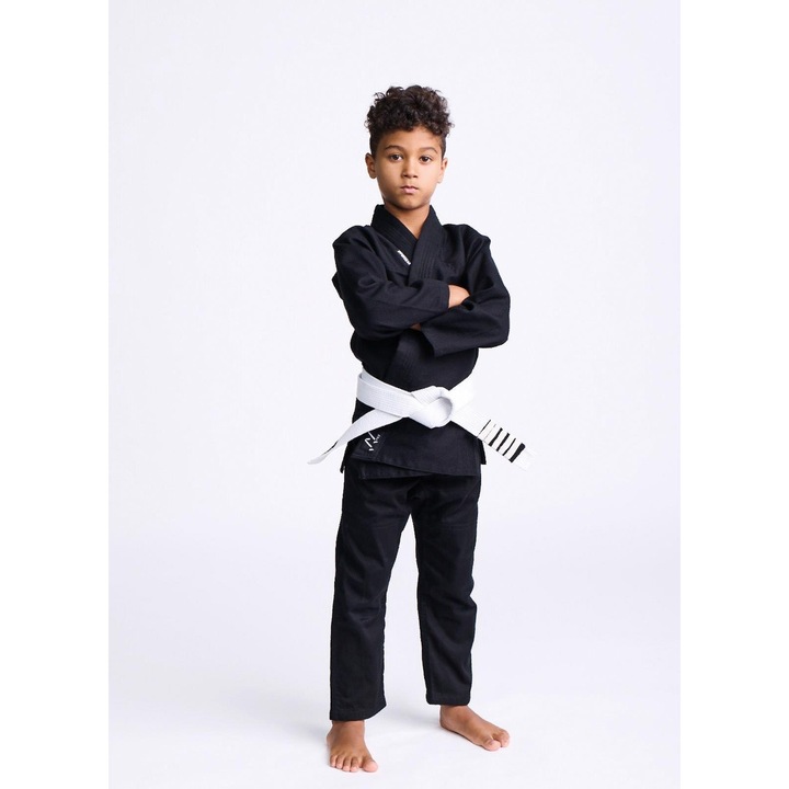 Кимоно BJJ Kids Ippon Gear Rookie Черно, Черен