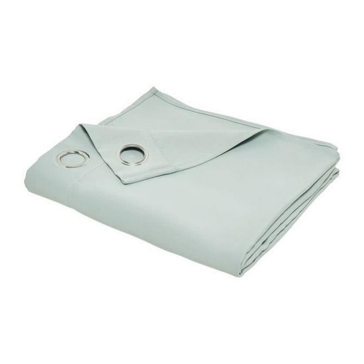 Perdea Today, poliester, opac, poliester, verde deschis, 140x240cm