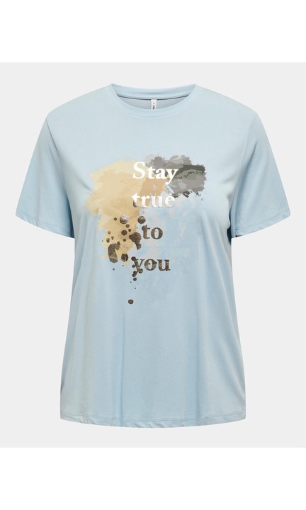 Дамска тениска, Only, 303618308, Синя, Модал