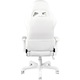 Стол Gaming Deltaco Gaming WCH90, RGB, PU кожа, Ергономичен, Бял