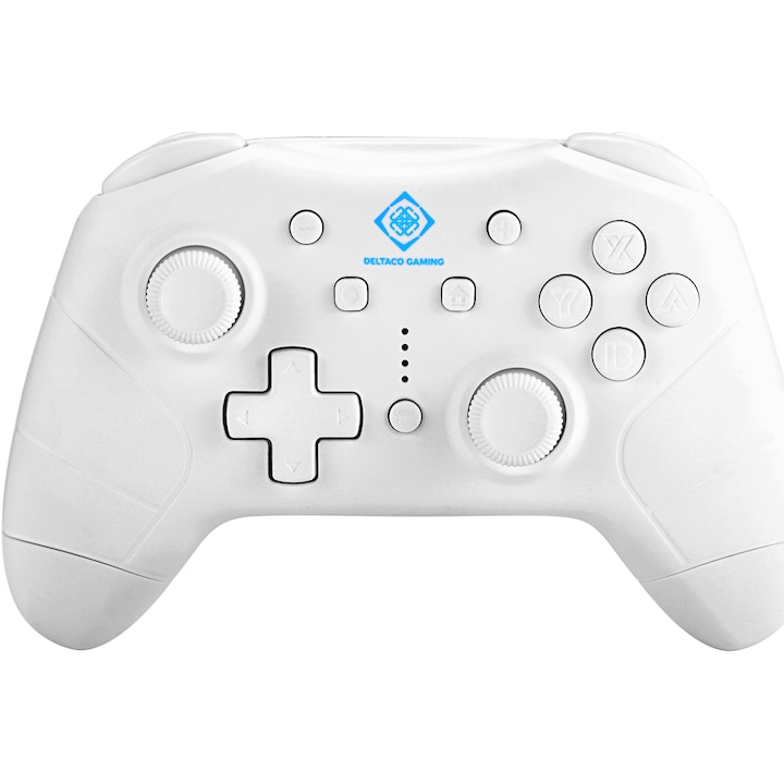 Deltaco kontroller, Nintendo Switch-hez, Fehér