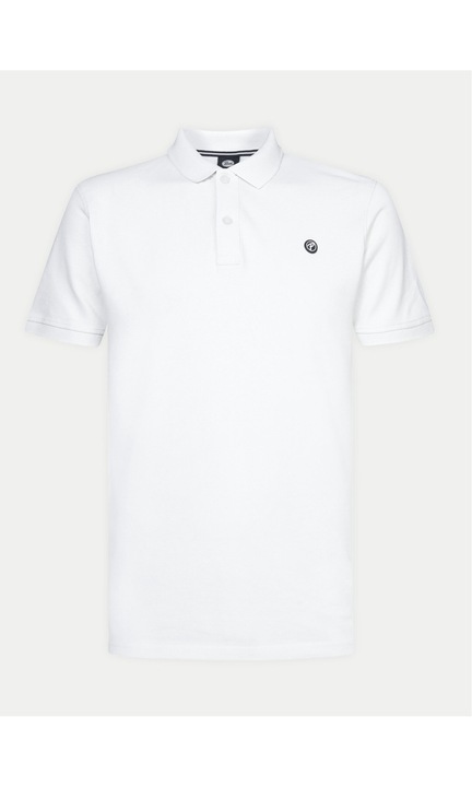 Férfi póló, Petrol Industries, 303710460, fehér, pamut