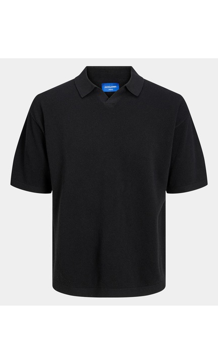 Férfi póló, Jack & Jones, 303483968, fekete, pamut