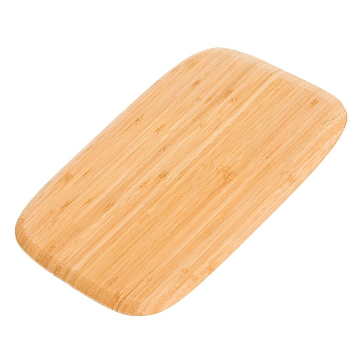 Tocator din lemn de bambus dreptunghiular Shopiens®, 35 x 25 cm