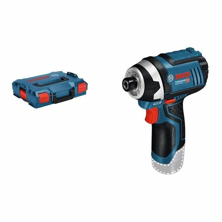 Машина за пробиване и завинтване Bosch GDR 10.8-LI, 2600 rpm, 105 Nm, Azzurro, 10.8V, включва куфар