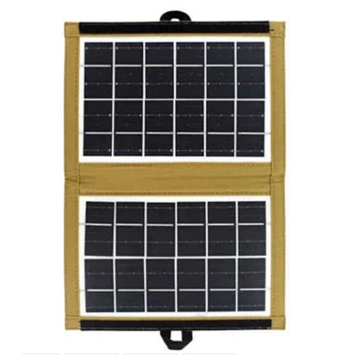 Преносим соларен панел CCLAMP CL-670, USB зареждане, 7.2W, сгъваем