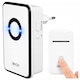 Sonerie fara fir / Wireless Vayox VA0241, 38 Melodii, Distanta 130m, buton kinetic, Alimentare Priza Home, Alb/Negru