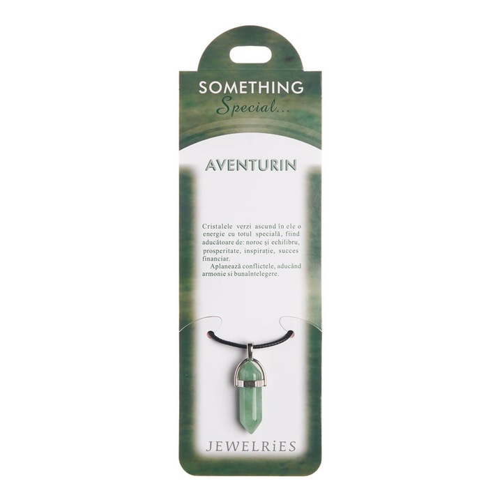 Lant cu pandantiv hexagonal Aventurin, Marime universala