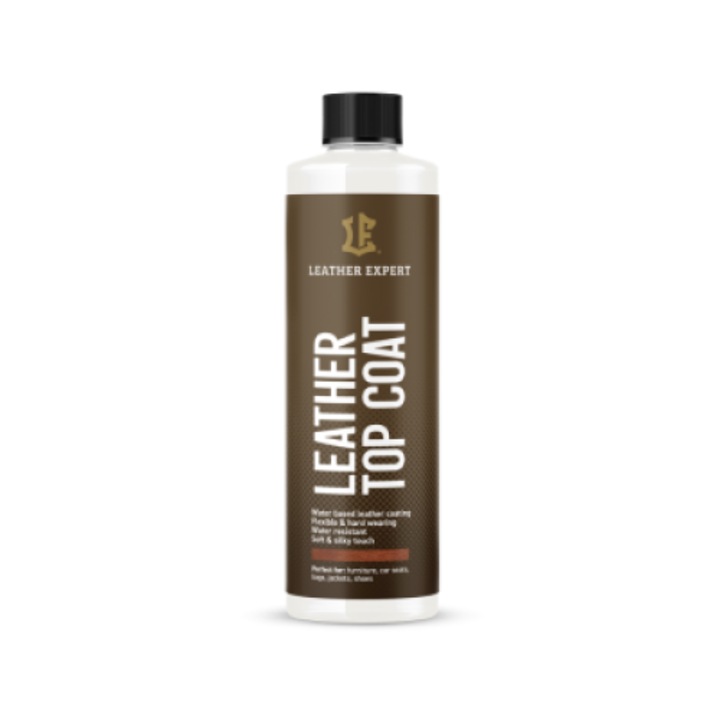 Matt lakk bőr festéséhez LEATHER EXPERT fedőlakk, 250 ml