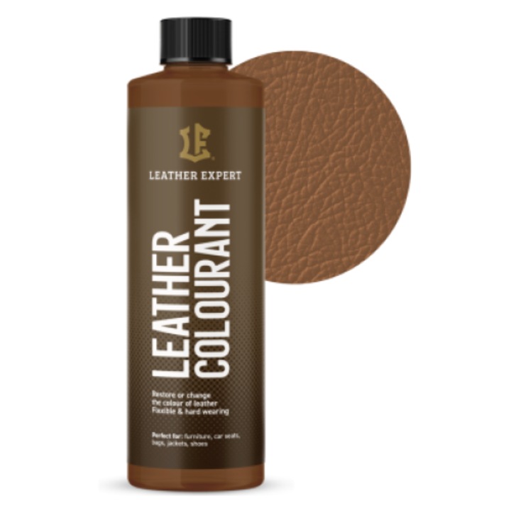 Barna bőrfesték LEATHER EXPERT Bőrszínező 250ml