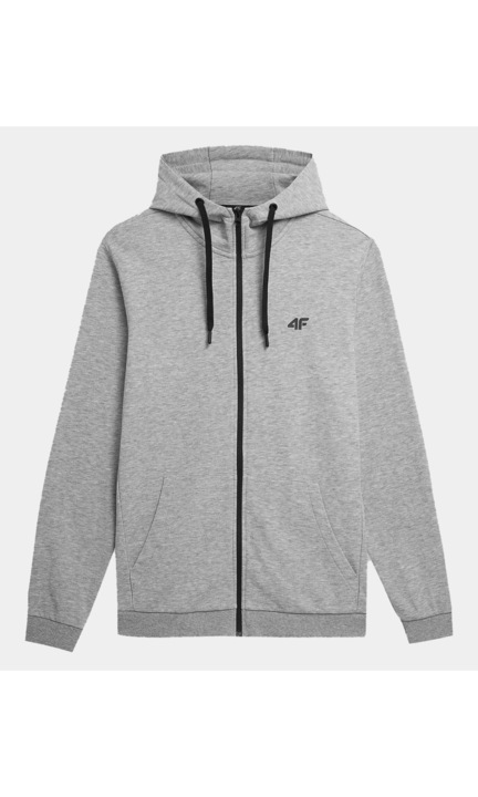 Bluza barbati, 4F, 303821999, Gri, Bumbac