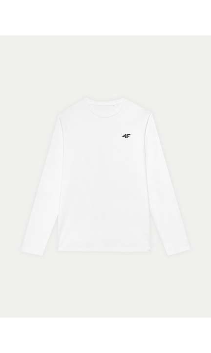 Bluza barbati, 4F, 303822743, Alb, S INTL, Bumbac