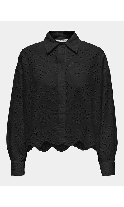 Camasa dama, Only, 303603083, Negru, Bumbac