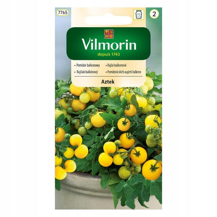 Seminte de legume, Seminte de rosii balcon, Vilmorin, 0.2 g, calitate superioara, seminte premium, seminte de top