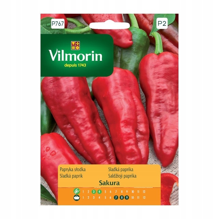 Sakura édes paprika mag, 0,5 g