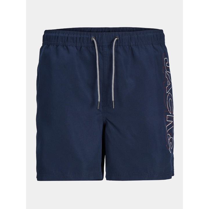 Short de baie baieti, Jack & Jones, 303521349, Albastru inchis, Poliester